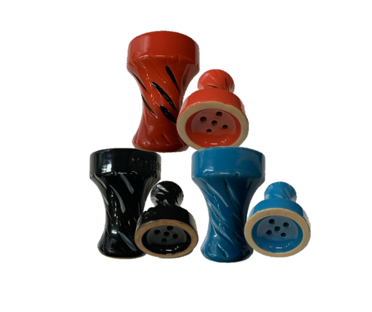 Hookah Ceramic Bowl -  Assorted Colors 