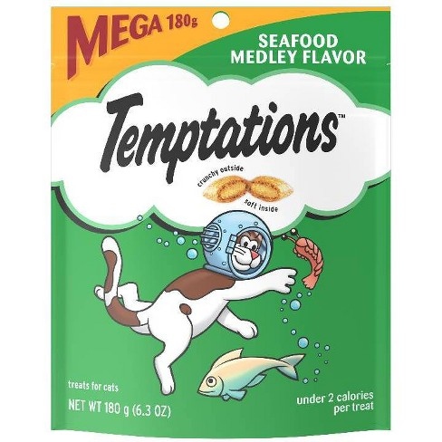 temptation seafood medley flavor 180g