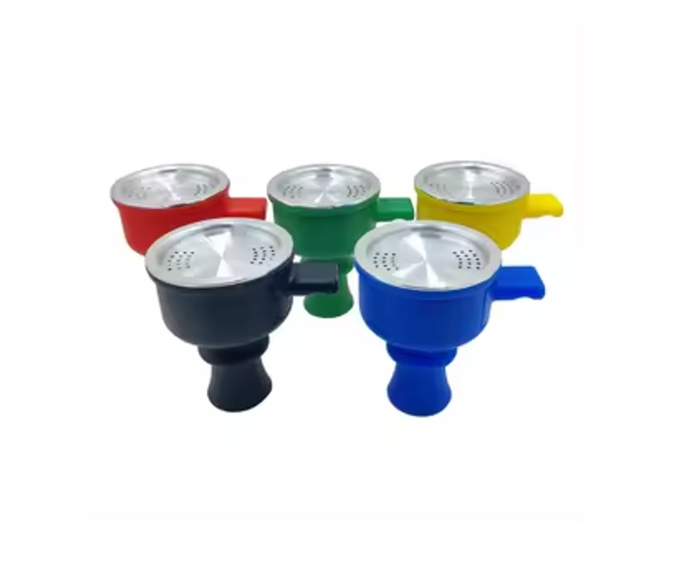 Hookah Silicone Bowl  with Drawer - Assorted Colors