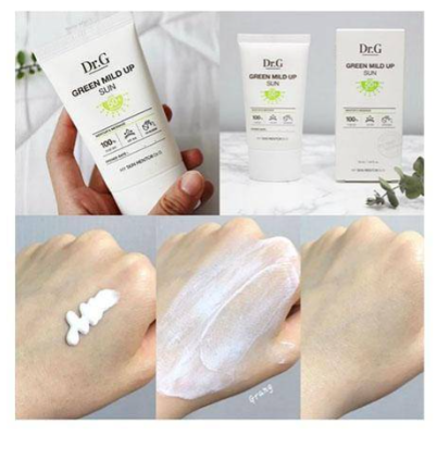 Dr.G, Green Mild Up Sun+ SPF50+ PA++++
