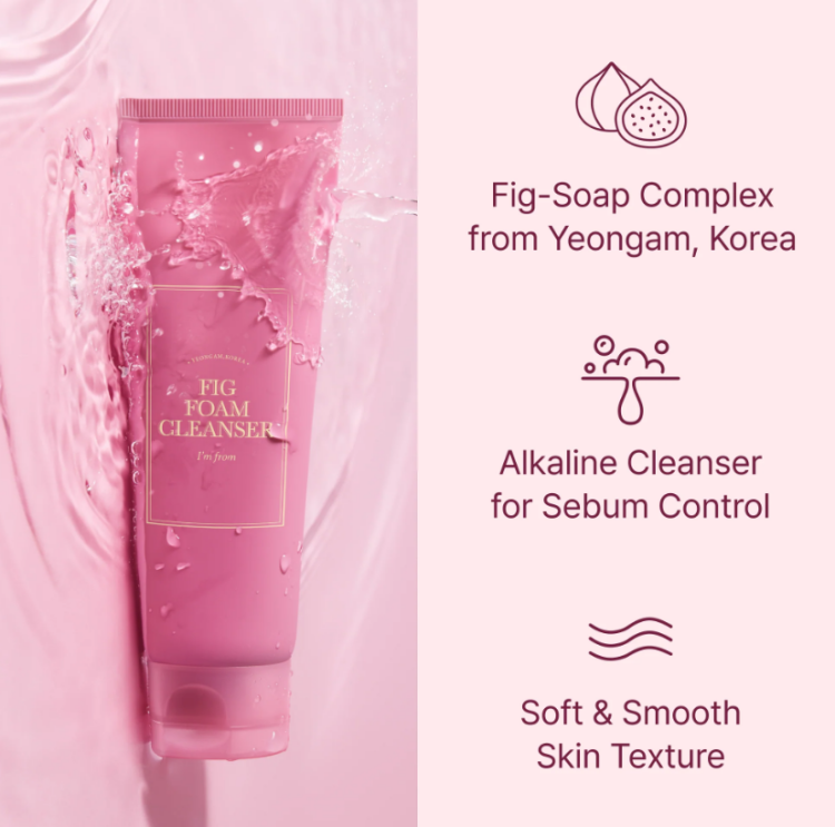 I'm from, Fig Foam Cleanser