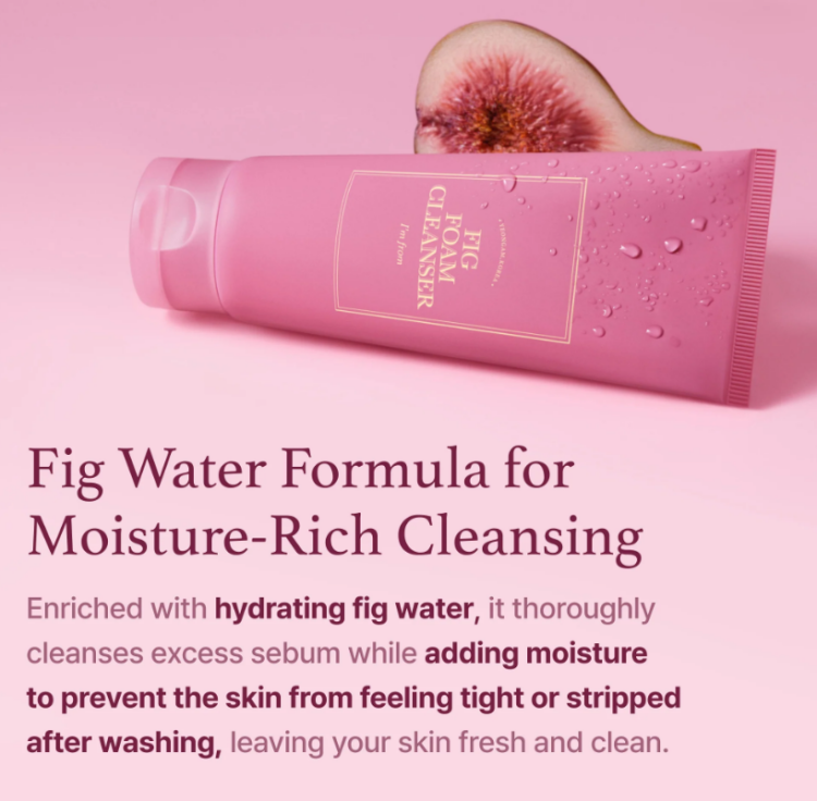 I'm from, Fig Foam Cleanser