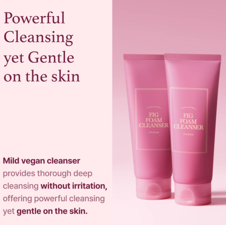 I'm from, Fig Foam Cleanser