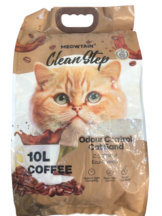 Clean Step coffee Flavour Mineral Cat Litter 10 L