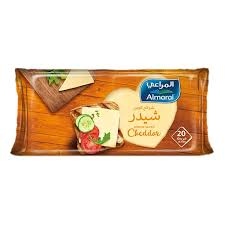 المراعي شرائح جبنة شيدر  20 شريحة