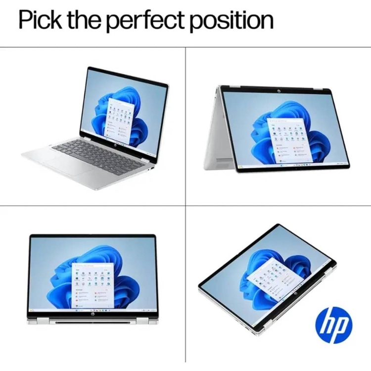 HP OMNIBOOK 5 FLIP 14-FP0013DX INTEL® CORE™ 5 120U 5.0 GHZ -8GB DDR5-5200 -512 GB PCIE® -14" DIAGONAL, 2K (1920 X 1200) IPS TOUCH - WINDOWS 11 HOME