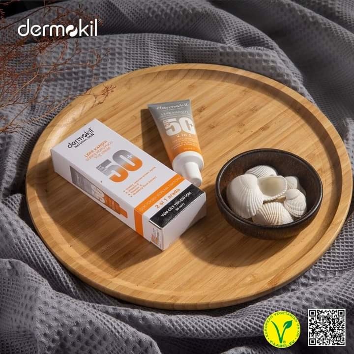 واقي شمس ديرموكل  dermokil natural skin