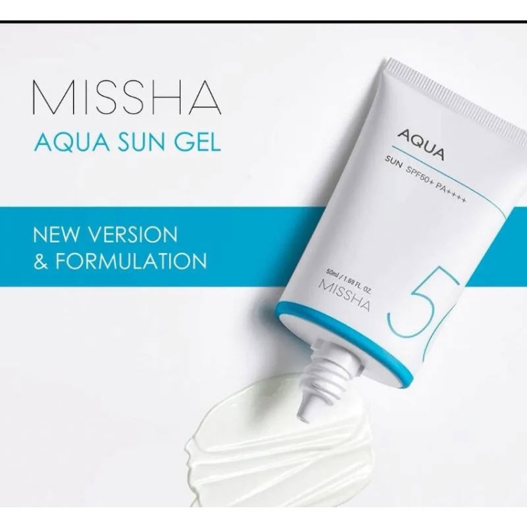 Missha - All Around Safe Block Aqua Sun Gel SPF50+ PA++++ 
