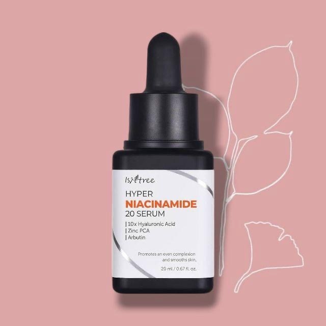 isntree hyper niacinamide20  serum سيروم نياسيناميد والزنك