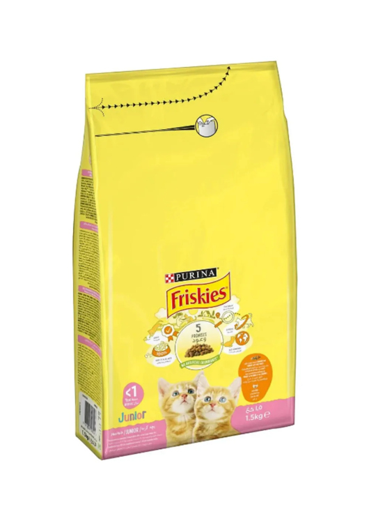 Purina Friskies Junior With Chicken & Milk Cat Dry Food