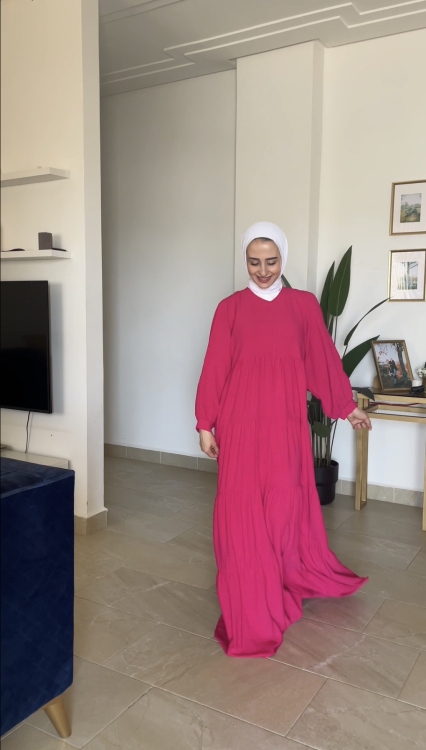 فستان غيم فوشي
