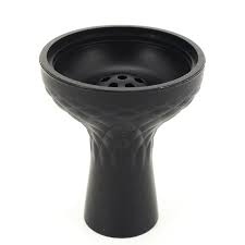 Hookah Silicone Bowl - Plain Black