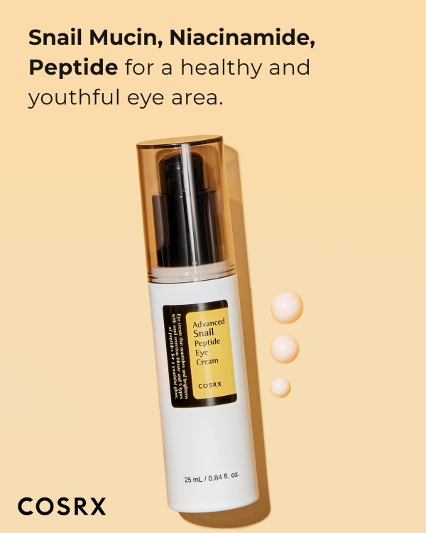كريم الحلزون المركز للعيون Cosrx Advanced Snail Peptide Eye Cream