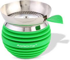 Hookah Apple Bowl - Assorted Colors 