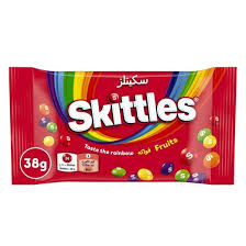 سكيتلز حلوى بالفواكه، 38غ