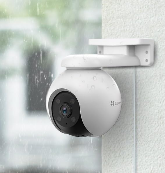 EZVIZ H8 PRO 3K 4MM - 360° OUTDOOR -SD CARD UP TO 512GB