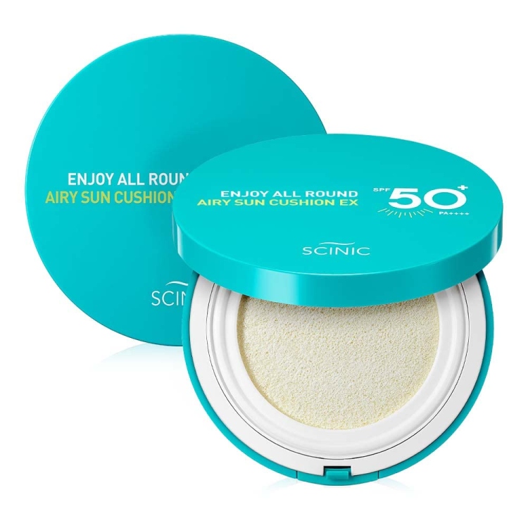 SCINIC, Enjoy All Round Airy Sun Cushion EX 