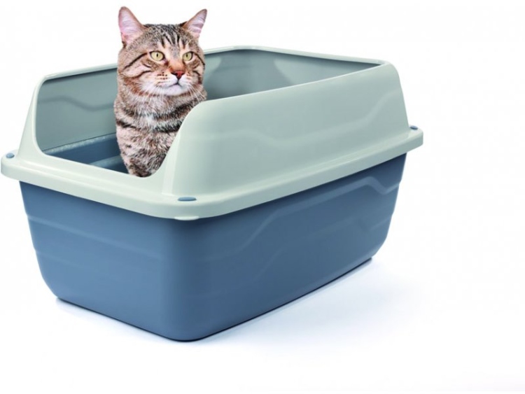 very high edge litter tray 