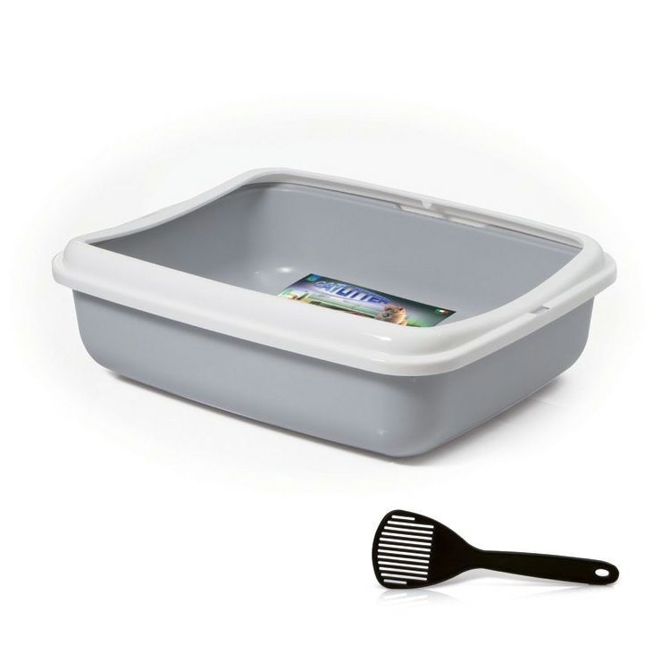 litter box with scoop "medium"