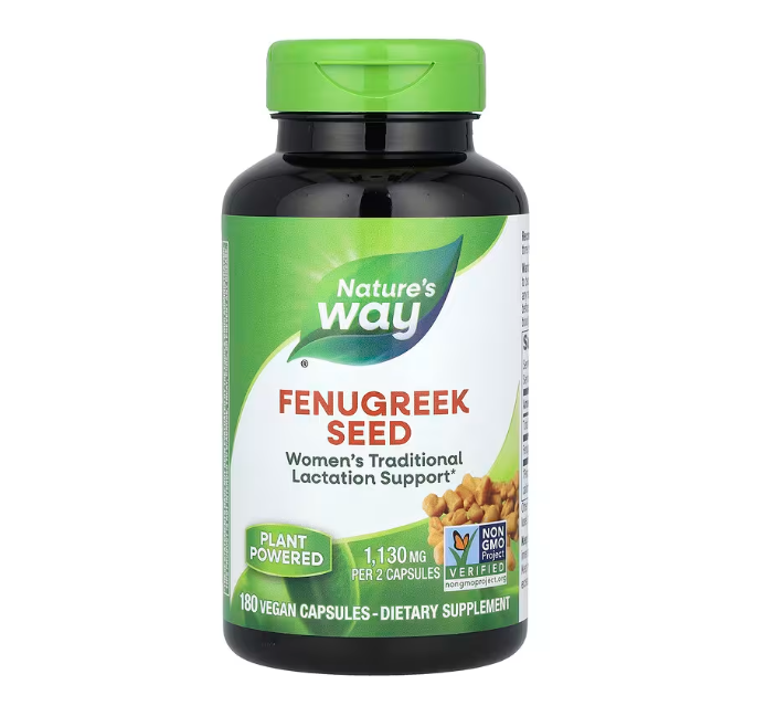 Nature's Way, Fenugreek Seed 1,130 mg (180 Vegan Capsules)