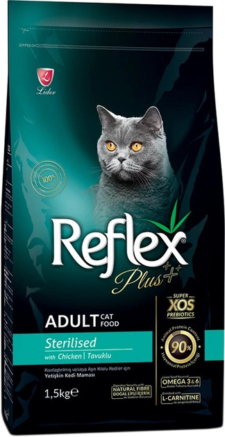 Reflex Plus Chicken Sterilised 1,5 Kg