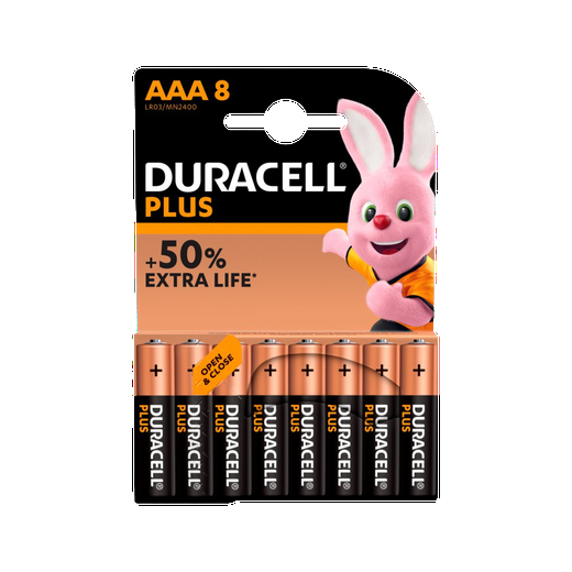 دوراسيل 8 بطاريات AAA