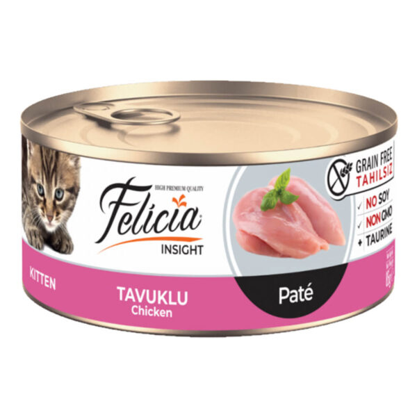 Felicia Canned Kitten Food Pate Chicken 85g