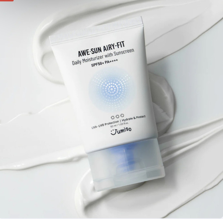 ‏JUMISO, Awe-Sun Airy-fit Daily Moisturizer with Sunscreen
