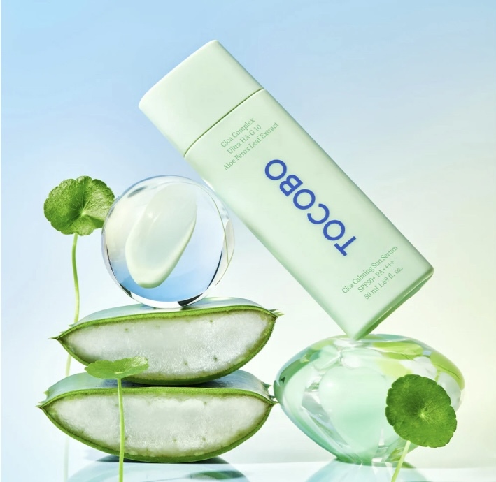 ‏TOCOBO, Cica Calming Sun Serum
