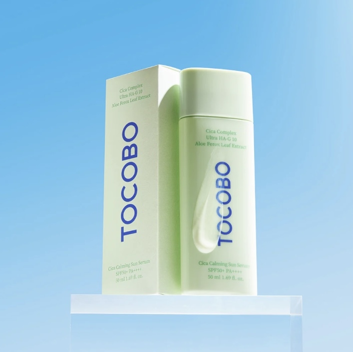 ‏TOCOBO, Cica Calming Sun Serum