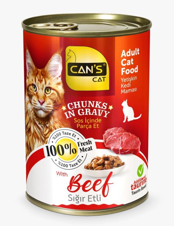 Can's Cat  Beef 400g