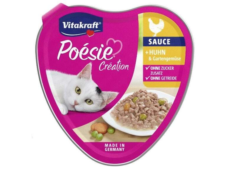 Poésie sauce with chicken and vegetables 85g