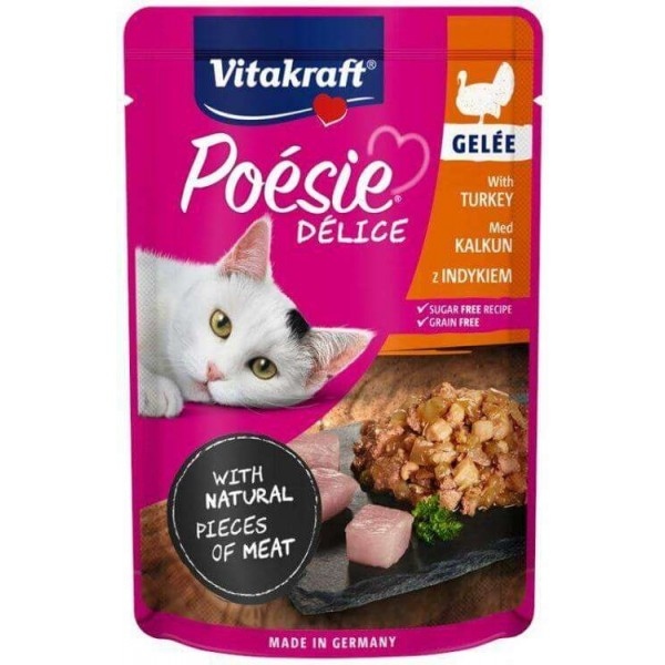 Vitakraft POESIE DELIS turkey 85g