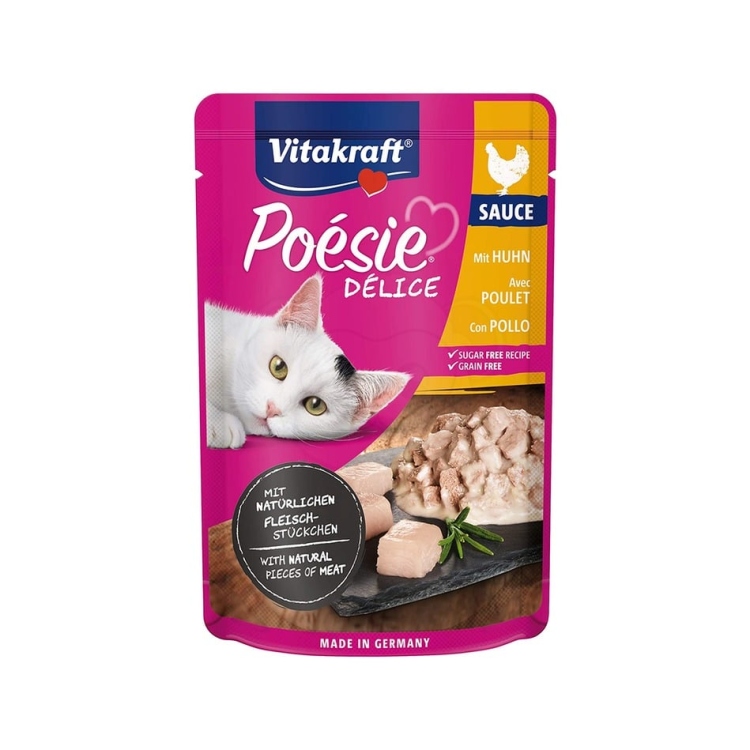 Vitakraft Chicken Food For Cats 85g