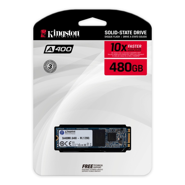 KINGSTON A400 SSD 480GB M.2