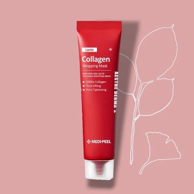 Medi-Peel Red Lacto Collagen Wrapping mask ماسك الوجه بالكولاجين