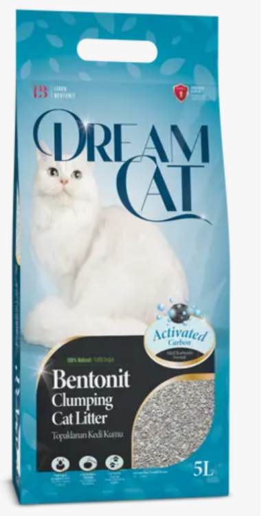 رمل قطط Dream Cat Litter Activated Carbon 5L