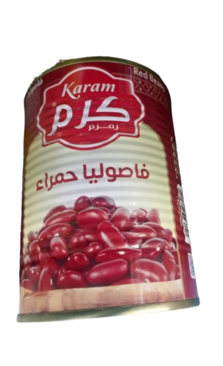 كرم فاصوليا حمرا 380 غ