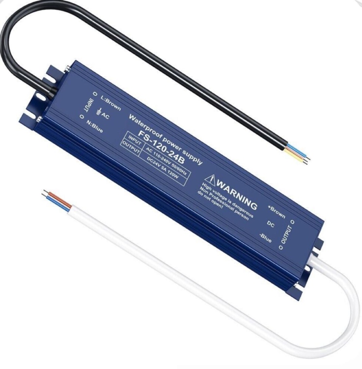 محول ليد 12V مطري IP65