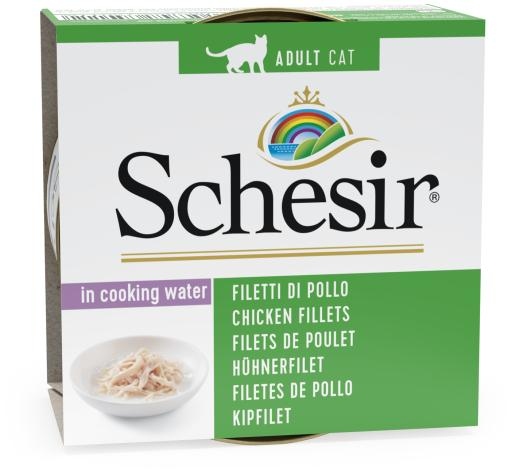 Schesir chicken fillets in cooking water 