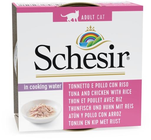 Schesir tuna&chicken&rice in cooking water 