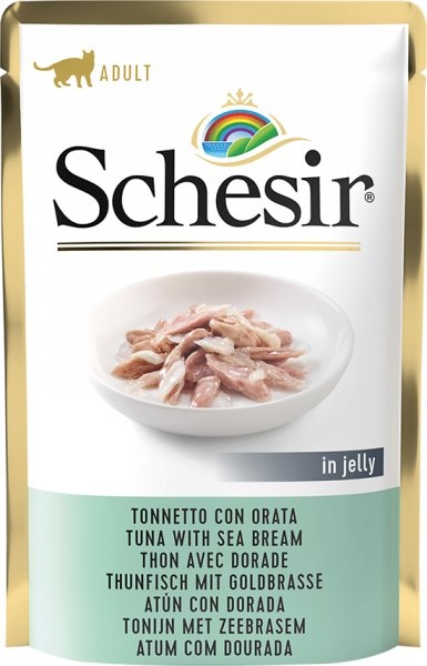 Schesir tuna with sea bream in jelly 