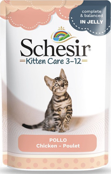 Schesir kitten chicken in jelly