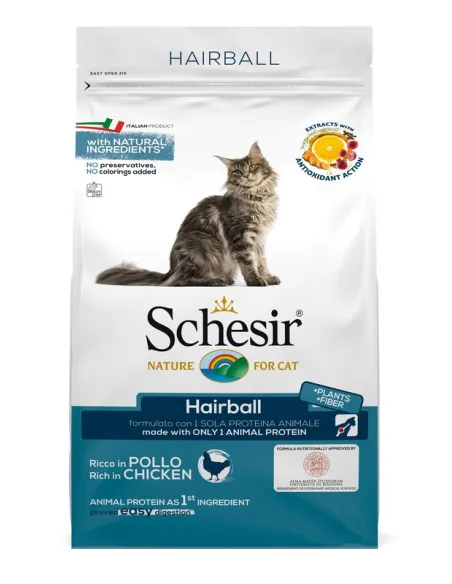 Schesir for hairball care chicken flavor 