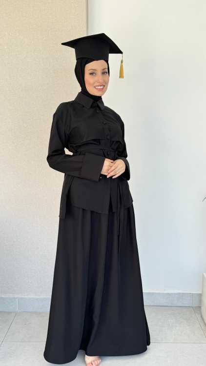 طقم سلورا لون اسود