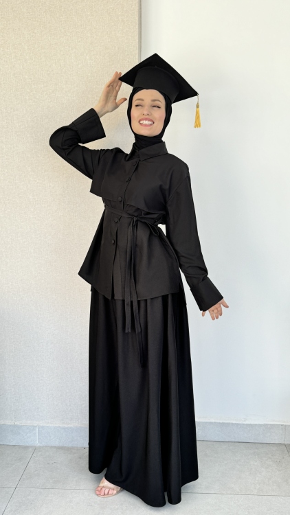 طقم سلورا لون اسود