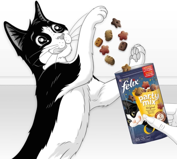 Felix treats party mix from a variety of fish 60gr