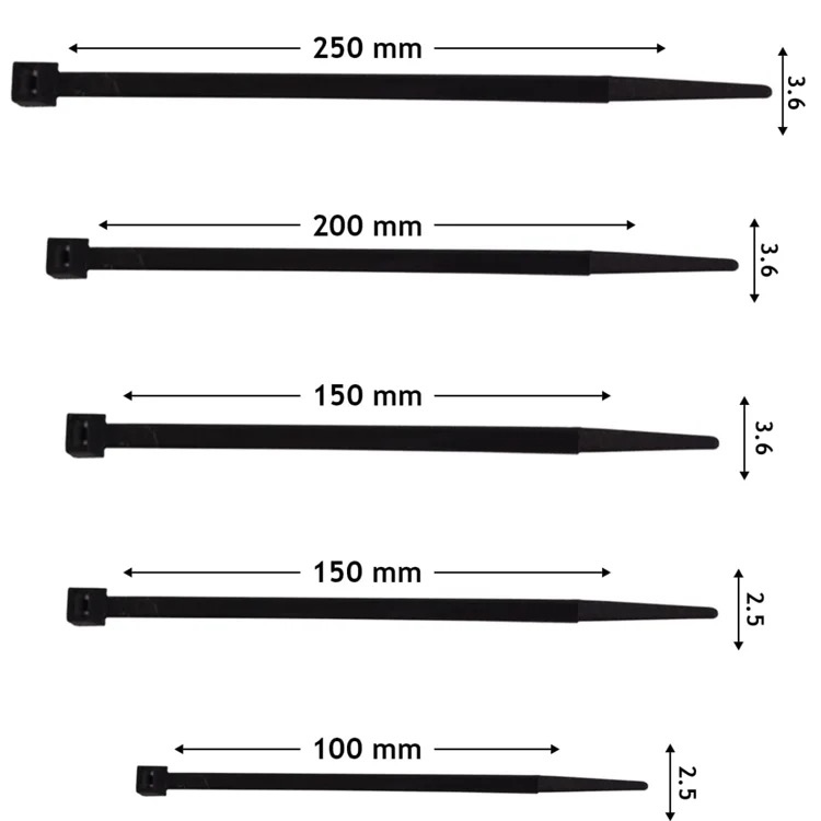مربط بلاستيك Cable Wire Zip Ties