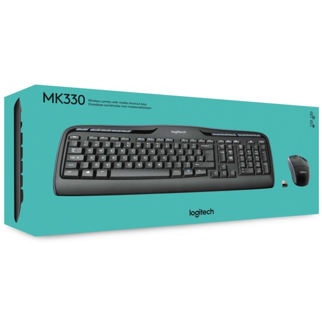 LOGITECH MK330 WIRELESS KEYBOARD - MOUSE