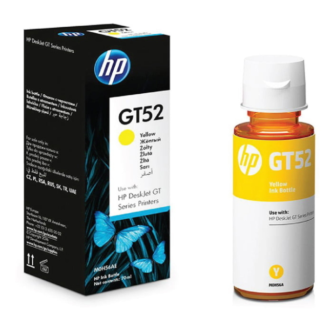 HP INK GT52 YELLOW